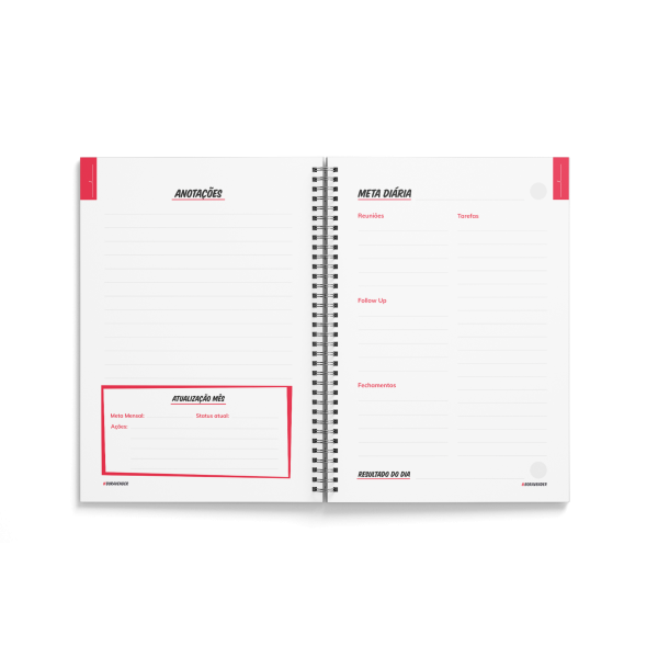 Kit com Agenda CRM + Caderno do Vendedor - Bora Vender - Image 3