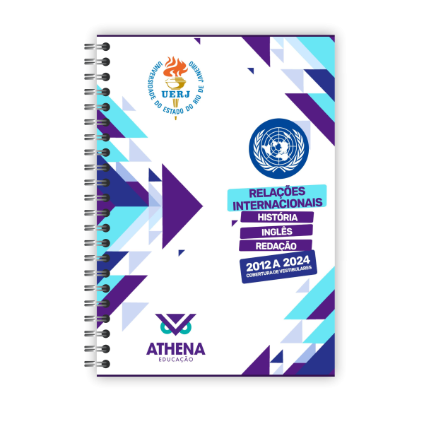 Apostila UERJ Discursivas - Relações Internacionais Inglês Hist+Inglês+Red (2012-2024) - Athena