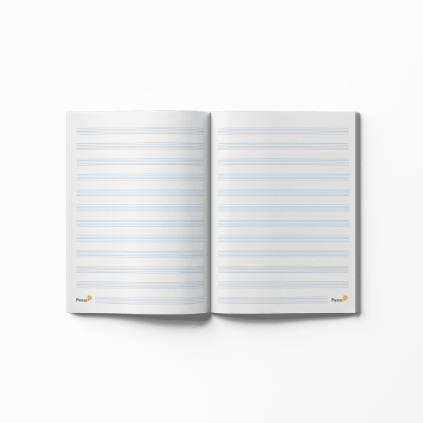 Caderno Música Slim - Pensi - Image 2