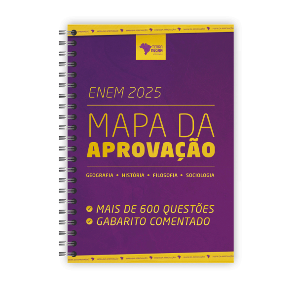 Apostila ENEM 2025 Mapa de Aprovação - Terra Negra