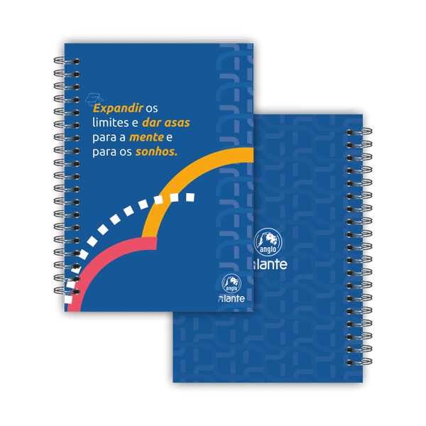 Caderno 10 matérias Capa Slim - Anglo Alante - Image 2