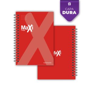 Caderno 10 matérias Capa Premium - Maxi