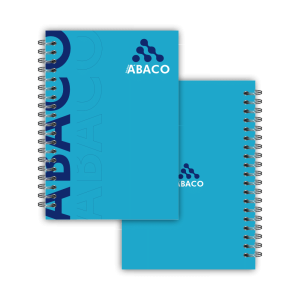 Caderno 1 matéria Capa Slim - Ábaco