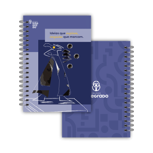 Caderno 10 matérias Capa Premium - Integrado