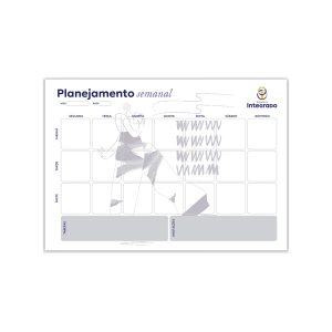 Pack Planejamento Semanal de Estudos Juvenil - Integrado