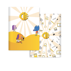 Caderno infantil Capa Premium - CIE